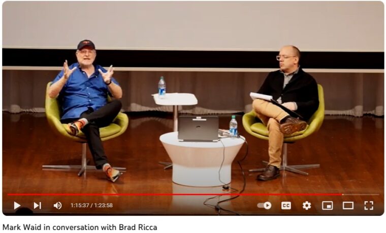 Mark Waid in conversation with Brad Ricca