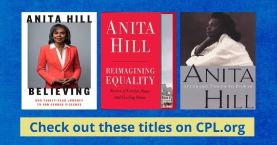 Recommended Reading for Writers & Readers with Anita Hill #WritersAndReaders