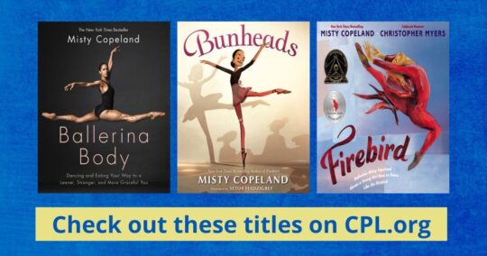 Recommended Reading for Writers & Readers with Misty Copeland #WritersAndReaders