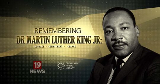 The Library partners with WOIO 19News to celebrate the life of Dr. Martin Luther King, Jr.